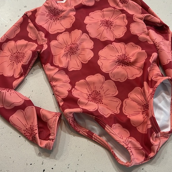 CITRINE swimsuit - Pink Flowers - Picture 5 of 6